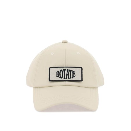 baseball cap with logo patch