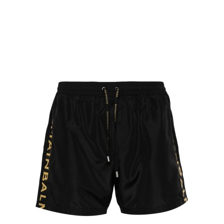 Logo-print swim shorts