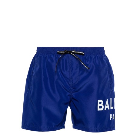 Logo-print swim shorts