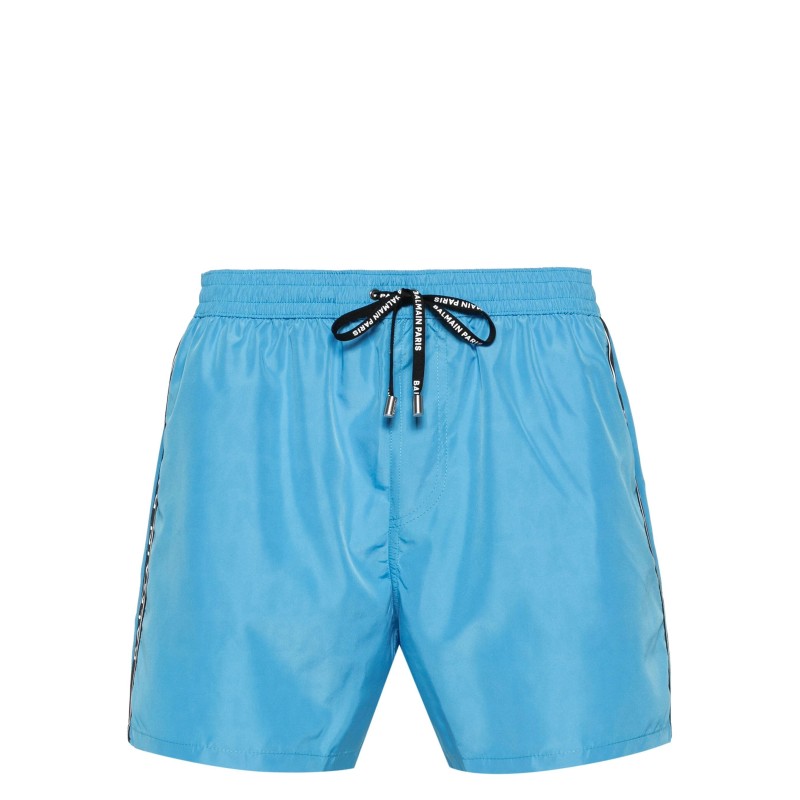 Logo-print swim shorts