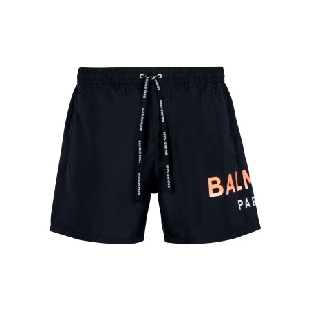 Logo-print swim shorts