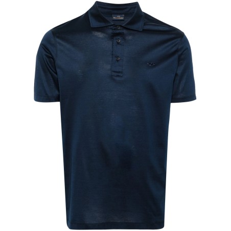 men's knitted poloshirt