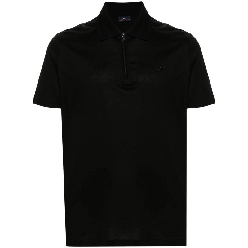 men's knitted poloshirt