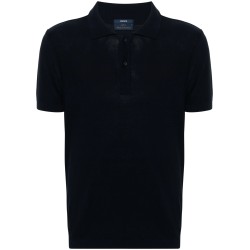 men's knitted poloshirt