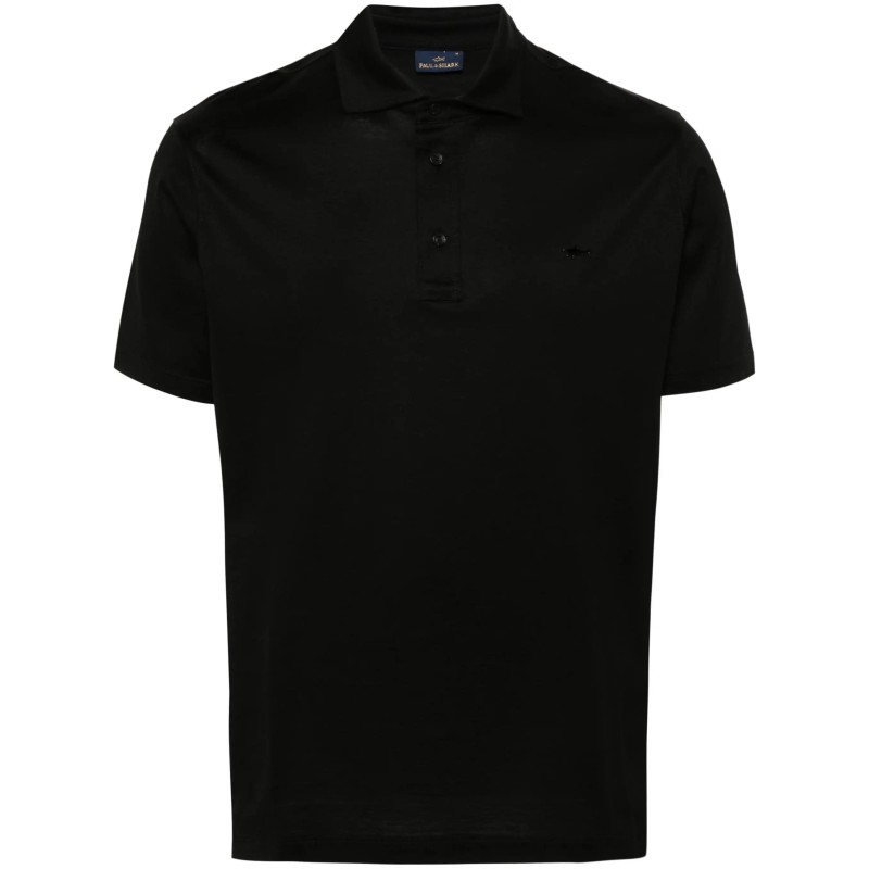 men's knitted poloshirt