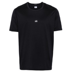 Mercerized jersey logo t-shirt