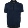 Short sleeve jersey polo shirt