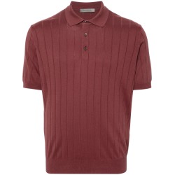 Short sleeve jersey polo shirt