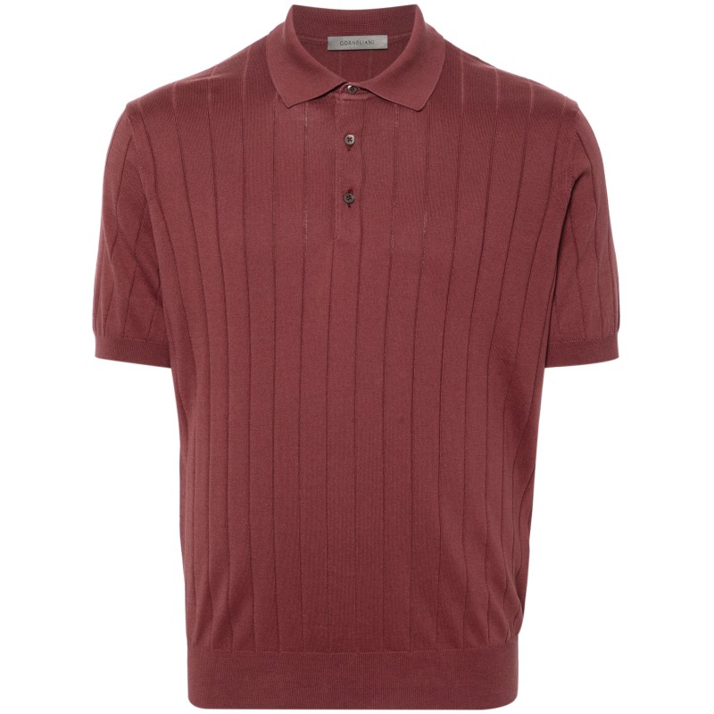 Short sleeve jersey polo shirt