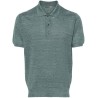 Short sleeve jersey polo shirt