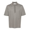 Short-sleeve cotton polo shirt