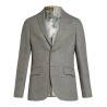 Single-breasted wool blazer