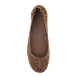 suede minnie travel ballet flats