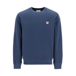 'fox head patch sweatshirt with