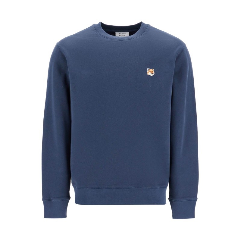 'fox head patch sweatshirt with