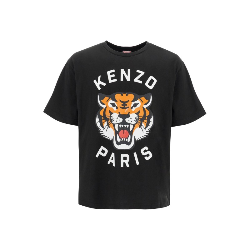 lucky tiger oversized t-shirt