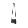 flap trunk shoulder bag with