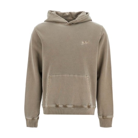 hooded sweatshirt with tie-d