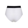 high-waisted underwear briefs with logo band