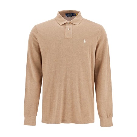 long-sleeved polo shirt