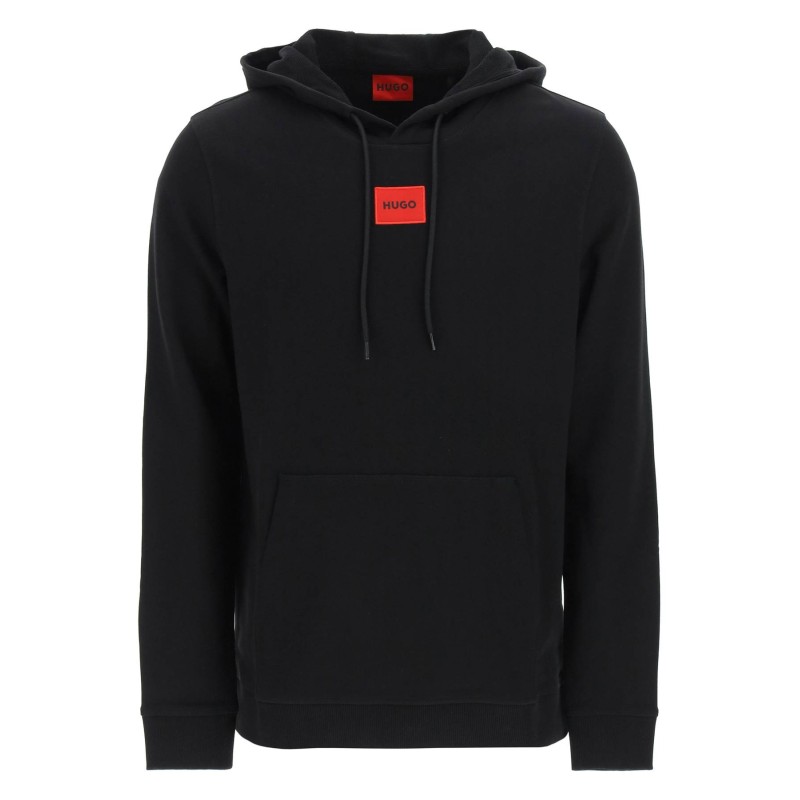 logo patch hoodie