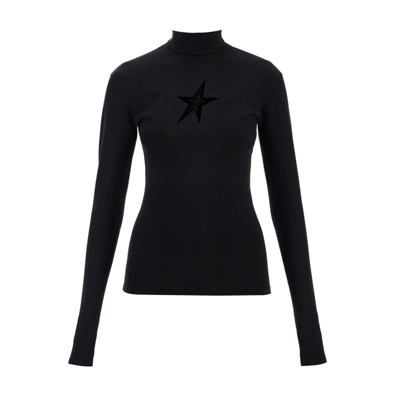 long-sleeved star top for