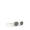 thin mini oval sunglasses