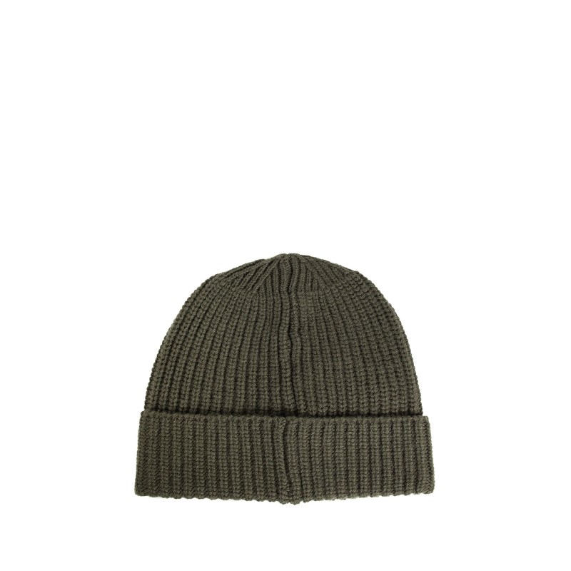 ribbed knit beanie