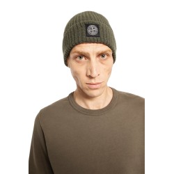 ribbed knit beanie