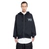 logo zip-up hoodie