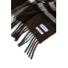 check cashmere scarf