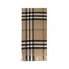 check cashmere scarf