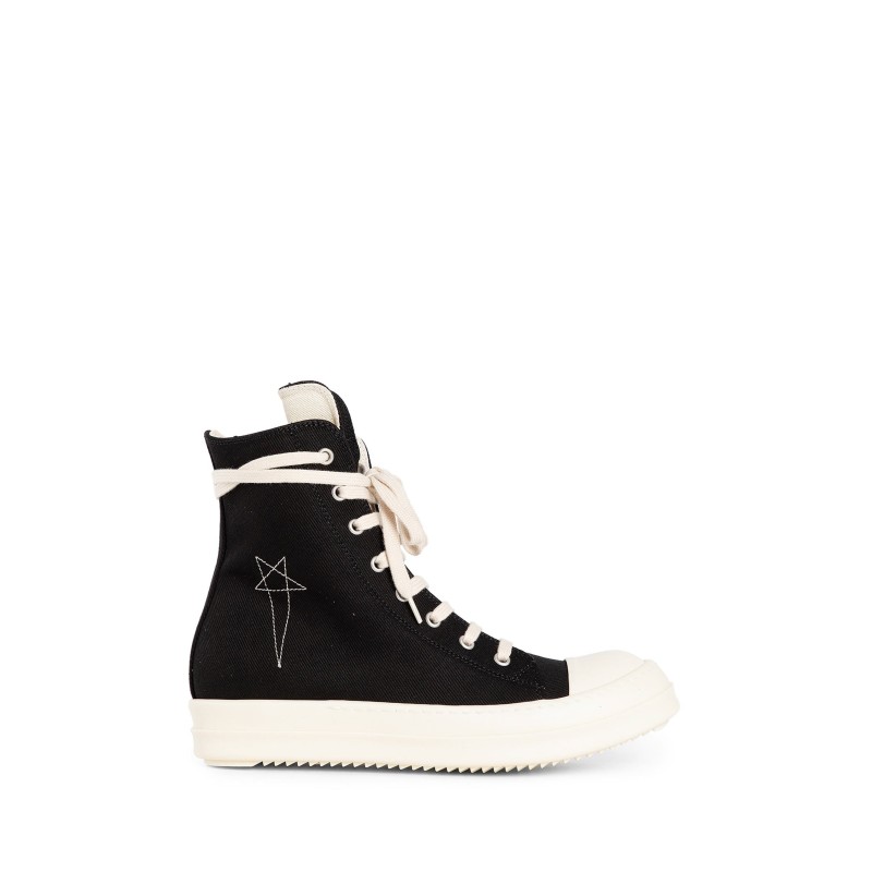 high-top pentagram sneakers