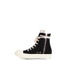 high-top pentagram sneakers