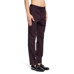 tailored wool trousers