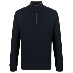 Dc zip honeycomb slim polo