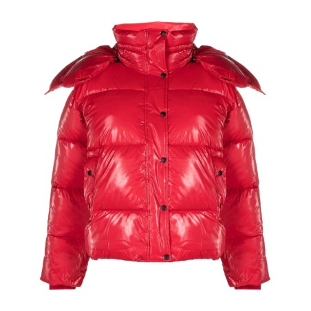 High filled wide puffer jacket