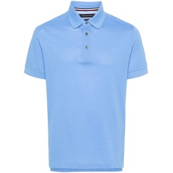 Mercerized pique slim polo