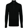 Merino quarter zip