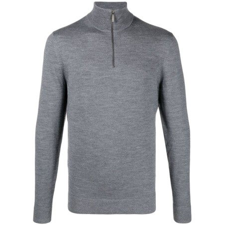 Merino quarter zip