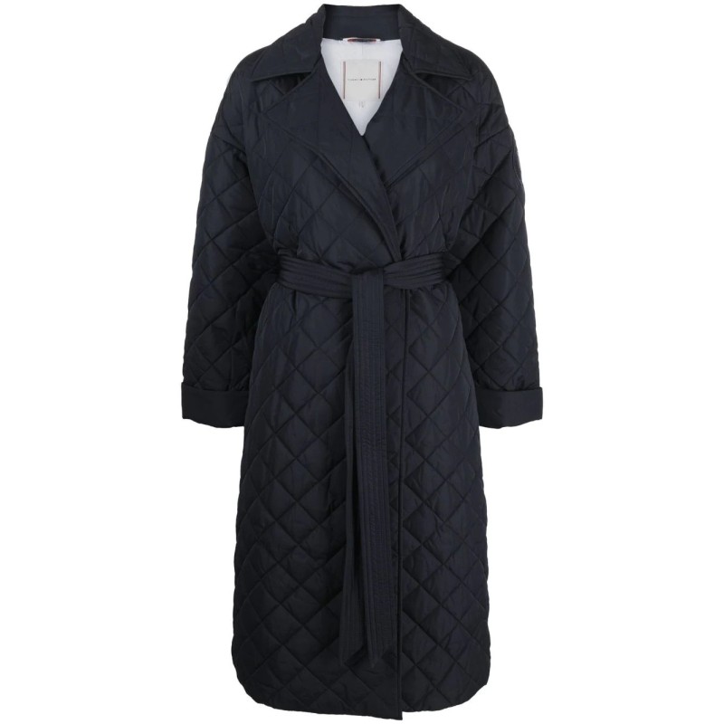 Sorona quilted trench