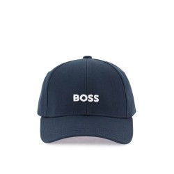 baseball cap with embroidered logo