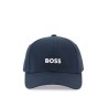 baseball cap with embroidered logo