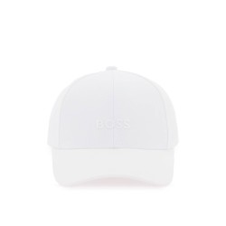 baseball cap with embroidered logo