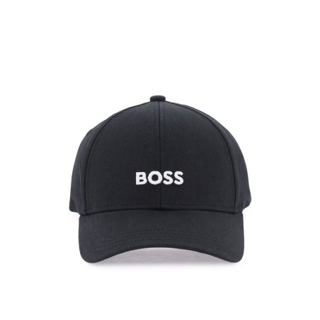 baseball cap with embroidered logo