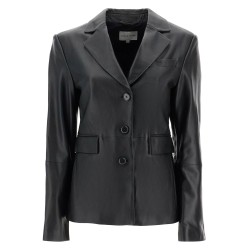 aldo leather blazer