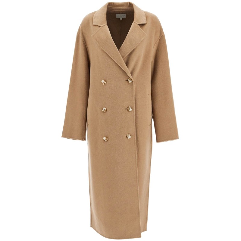 long wool and cashmere coat 'borne