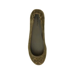 suede minnie travel ballet flats