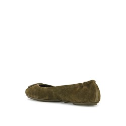 suede minnie travel ballet flats