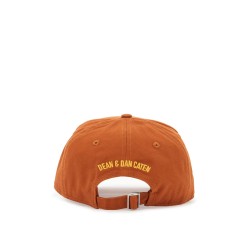 baseball cap with logo patch